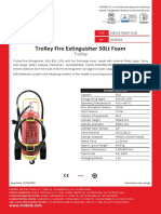 Trolley Fire Extinguisher 50lt Foam en Min