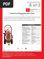 Trolley Fire Extinguisher 50lt Foam en Min