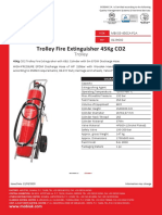 Trolley Fire Extinguisher 45kg Co2 en Min