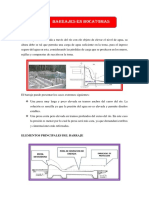 Barraje en bocatoma: tipos, elementos y funciones