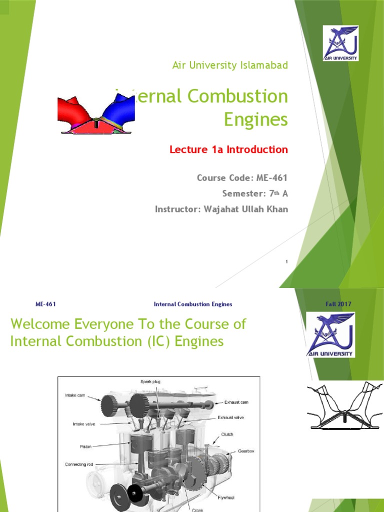 Lecture 1 Intoduction To IC Engines | PDF | Engines | Internal ...