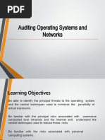 Auditing in CIS Environment - Auditing Operating Systems and Networks (Final)