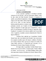 Juzgado Criminal y Correccional Federal 1 CCC 16850/2019