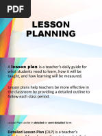 Lesson Planning 2