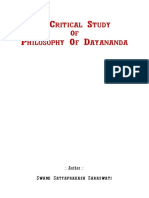 Philosophy of Dayananda (Swami Satyaprakash)