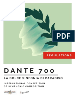 Dante 700: La Dolce Sinfonia Di Paradiso