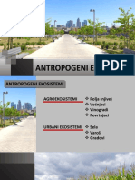 Antropogeni Ekosistemi