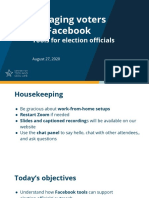 Engaging Voters On Facebook Webinar