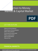 Lecture # 5: Introduction To Money Market & Capital Market