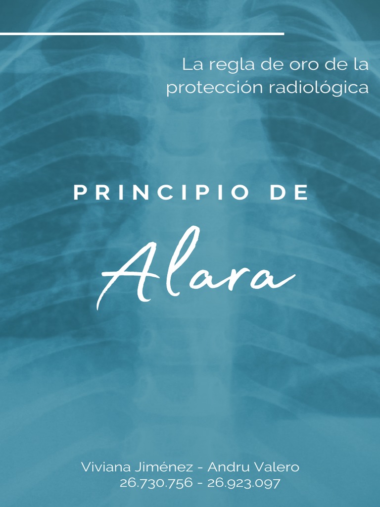 Principio de Alara PDF Radiología Medicina