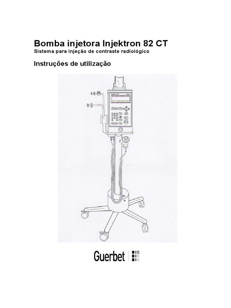 Instruções Bomba Injetora Injektron 82 CT | PDF | Pressão | Tempo