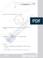 Matemáticas, Tema 13, Ejercicios de Refuerzo y Ampliación