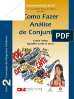 Como Fazer Análise de Conjuntura CNTE