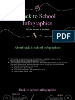 Back To School - Info For Parents & Students Infographics by Slidesgo