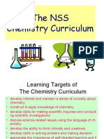 The Nss Chemistry Curriculum