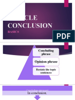 Article Conclusion