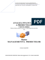 Analiza Financiara - Template Proiect