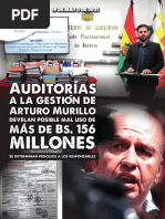 22 Informes Preliminares de Auditoría Con Observaciones de La Gestión de Arturo Murillo