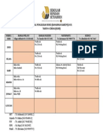 4 Cerdas - Jadual Penggiliran Buku Ramadhan