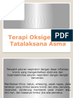 Terapi Oksigen Dan Tatalaksana Asma