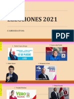 Elecciones 2021 - Exposición