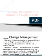 CM FOR CHANGE & KNOWLEDGE