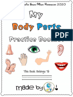 Body Parts Practice Booklet