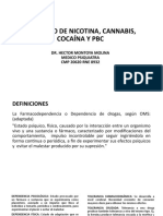 CONSUMO DE NICOTINA, CANNABIS, COCAÍNA Y II 2021