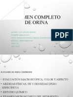 Examen Completo de Orina (MADRID)