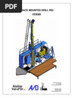 Shack Mounted Drill Rig VD3000