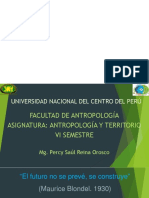 Sesion de Clase Antropologica Sobre El Territorio, La Diversidad, El Desarrollo y La Cultura