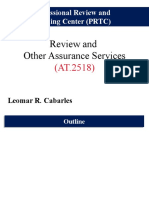 At.2518 Review and Other Assurance Services