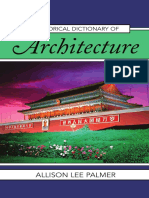 Historical Dictionary of Architecture