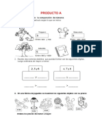 PRODUCTO A MATEMATICA