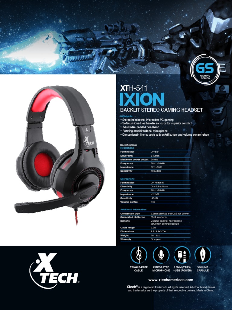 Xth 541 Datasheet Eng Pdf