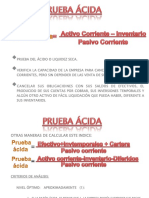 3 Prueba Acida