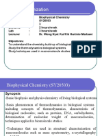 Biophysical Chemistry (SY20503