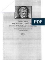 Schelling Cartas Sobre Dogmatismo y Criticismo PDF