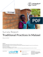 Traditional Practices in Malawi - Survey Report-1