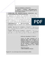 T-176-19 Procedimiento Querella Policia