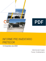 Informe Preinventario CODENSA PRETECOR