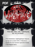 KKK and The Kartilya NG Katipunan - draB3PGk