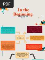 Lesson 2 - Big Bang Theory and Formation of Light Materials