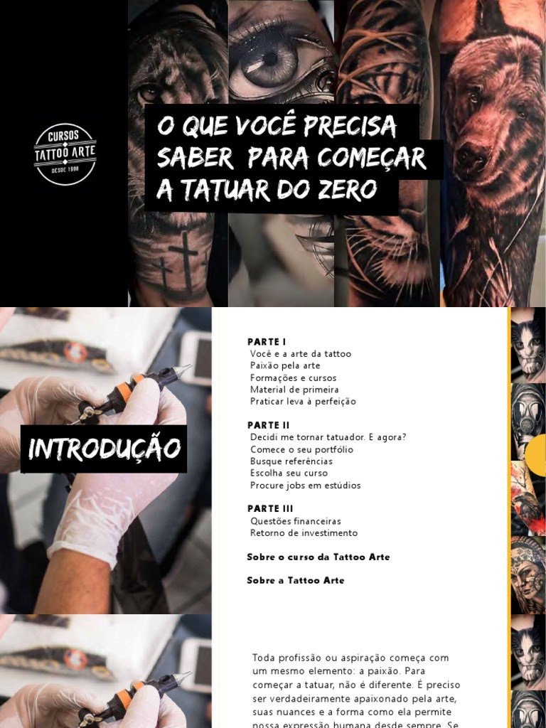 PDF Tattoo 1 | PDF | Tatuagem | Pinturas