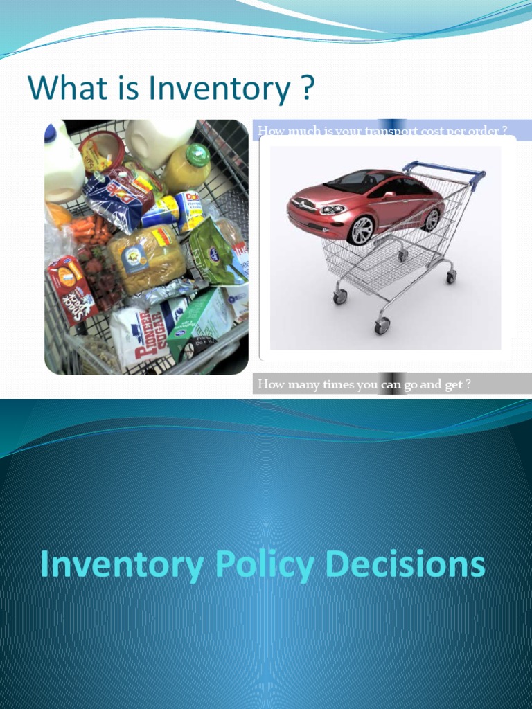 Inventory Management Strategies Explained | PDF | Inventory | Business