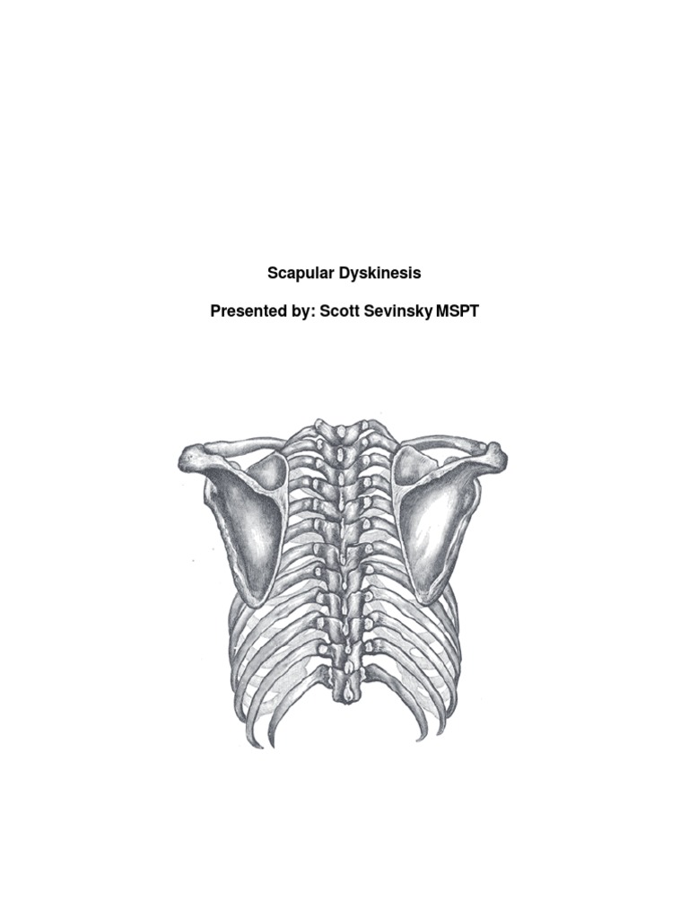 Scapular Dyskinesis Presented By: Scott Sevinsky MSPT | PDF | Elbow ...