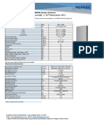 AW3452 Data Sheet: (Quad Port, 33 Beamwidth, +/-45 Polarisation, RET)