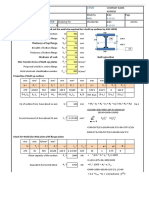 Aisc Weld Built Up Section FW