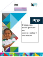 Dimension Saludpublica Emergenciasydesastres