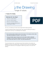 Keying The Drawing: "Tuning" The Range of Values